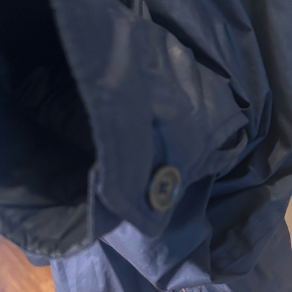 Ralph Lauren Men's Dark Blue Fall/Winter Windbreaker w/hood (Big N Tall) - Picture 5 of 10